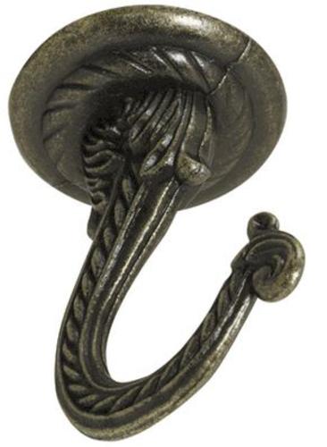 Stanley Hardware 274-852 Swag Hooks, Antique Brass, 2-1/4"