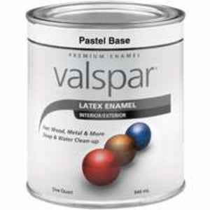 Valspar 410-65101 Acrylic Latex Paint, 1 Quart