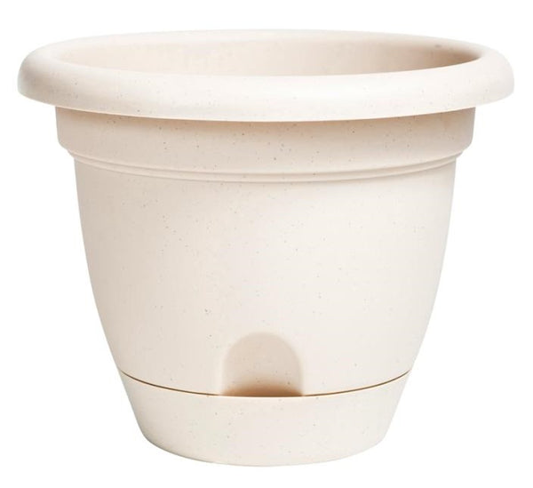 Bloem LP0635 Lucca Planter, Taupe, 6"