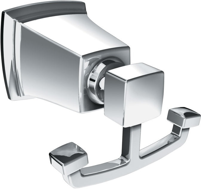 Moen Y3203CH Boardwalk Double Robe Hook, Chrome
