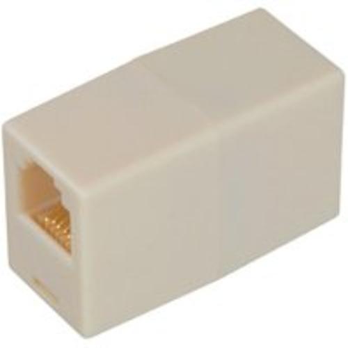 Zenith TS1001CA In-Line Coupler, 0.87"x1.37"x0.5", Almond