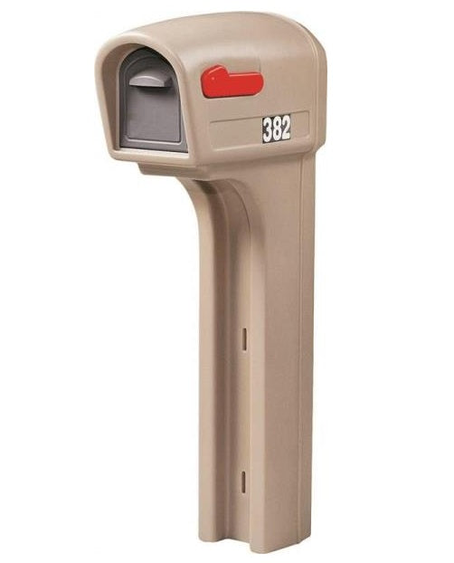 Step 2 5451IN Heavy Duty International Mailbox, Poly, Stone Gray