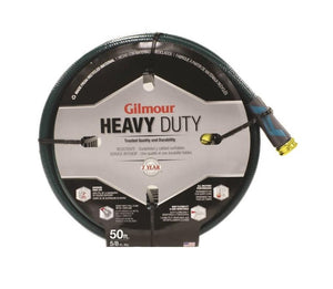Gilmour 864501-1001 Heavy Duty Garden Hose, 5/8" x 50', 5 Ply Wall Thickness
