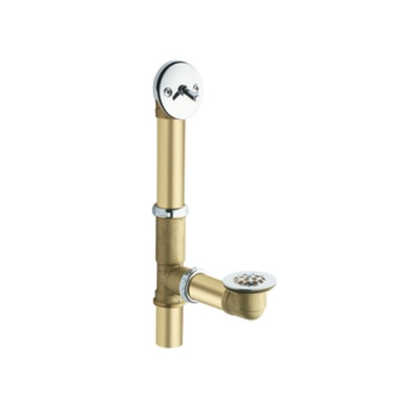 Moen 90410 Bathtub Drain With Trip Lever Assembly, Chrome