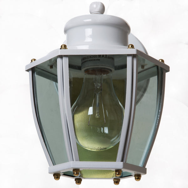 Boston Harbor HV-66961-WH One Light Wall Lantern, White