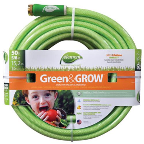 Element ELGG58050 Green & Grow Garden Hose, 5/8" x 50&#039;