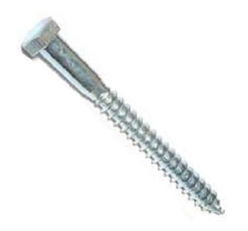 Midwest 01319 3/8X4in Zinc Hex Lag Bolt
