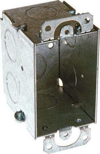 Raco 560 Steel Switch Box With Knockout, 2-3/4", 14.0 Cu. In.