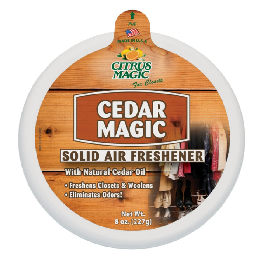 Citrus Magic 616471647 Solid Air Freshener, 8.0 oz