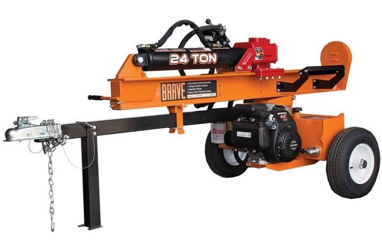 Brave VH1724GC Auto Return Log Splitter, 24 Ton