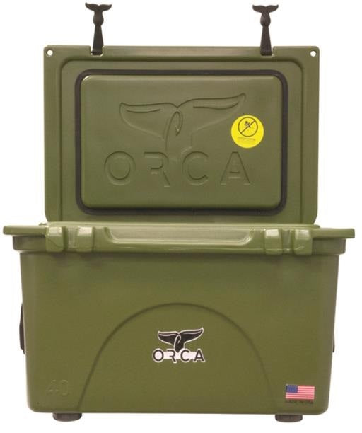 ORCA ORCG040 Insulated Cooler, 40 Quart, Green
