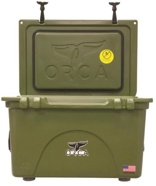 ORCA ORCG040 Insulated Cooler, 40 Quart, Green