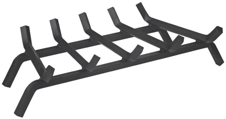 Simple Spaces LTFG-W27-X Heavy Duty Fireplace Grates, 27" x 13" x 6-1/4"