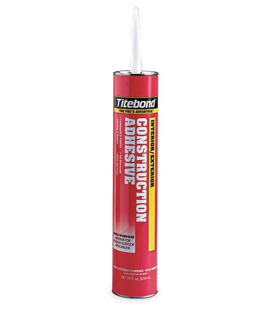 Titebond 3452 Interior & Exterior Construction Adhesive, Tan, 29 Oz