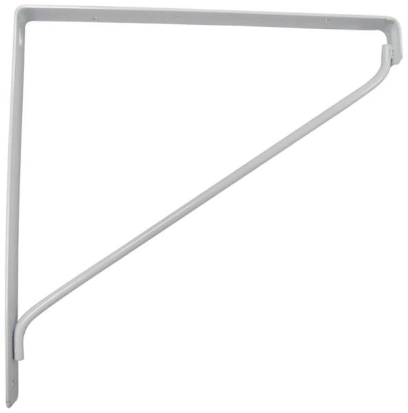 Prosource SB-WH10PS Decorative Shelf Brackets, 10-7/8", White