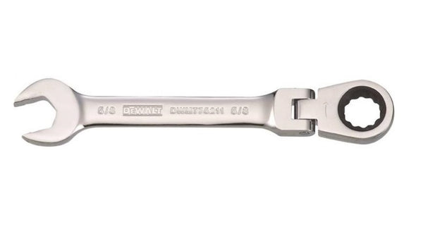 DeWalt DWMT75211OSP Flexible Head Ratchet Combination Wrench, 5/8"