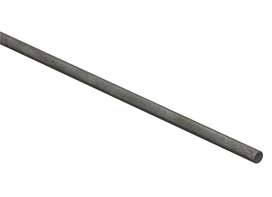 Stanley 215277 Weldable Round Rod, 5/16" Dia x 48" L, Hot Rolled Steel