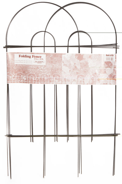 Glamos 770190 Folding Wire Fence, Earthtone, 32&#039; x 10&#039;