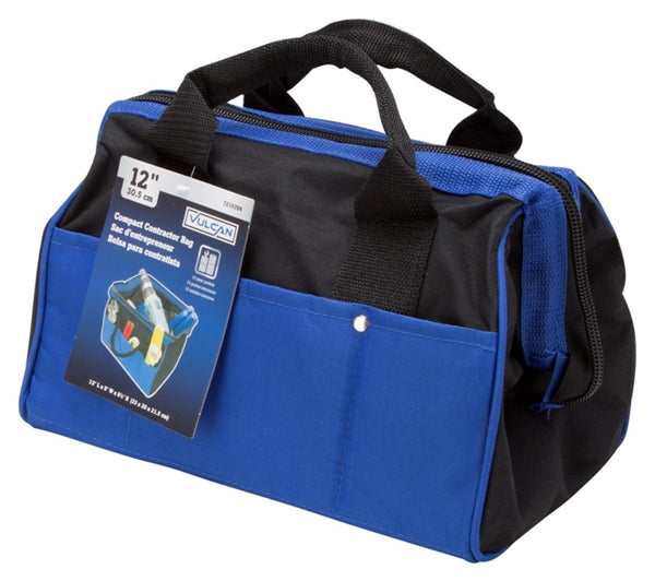 Vulcan JL-89021 Contractor Tool Bag, 12"