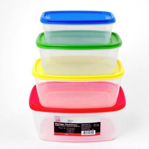 Chef Craft 21640 Storage Containers, 4 Piece