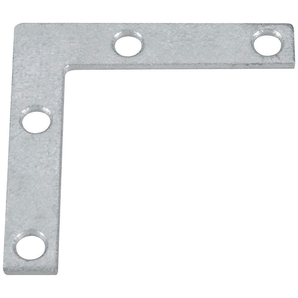 National Hardware N208-777 V117 Corner Braces, Galvanized, 2" x 3/8"