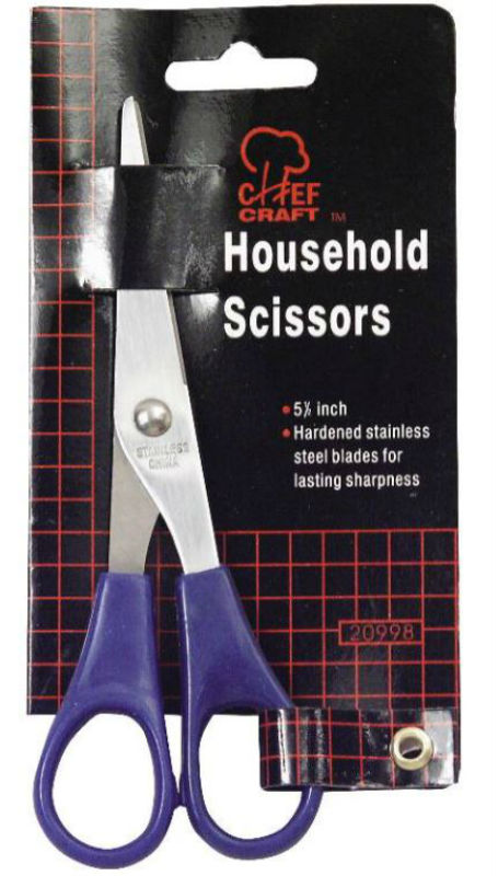 Chef Craft 20998 Household Scissors, 5-1/2"