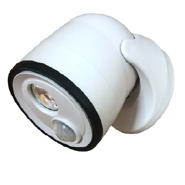 Fulcrum 33001-108 LED Security FloodLight, White