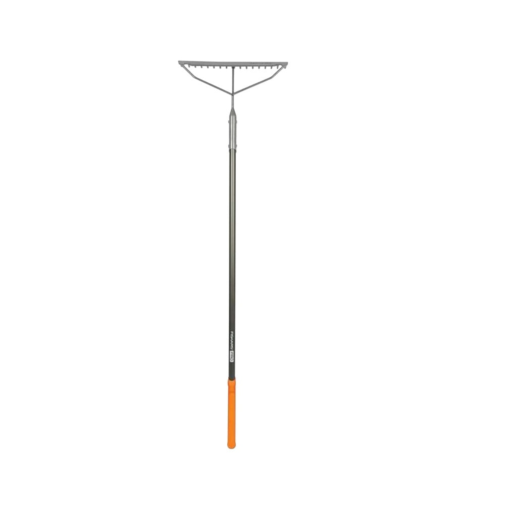 Fiskars 397940-1001 Pro Garden Rake, 60 Inch