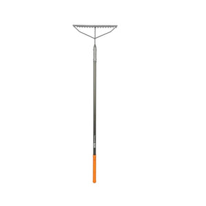 Fiskars 397940-1001 Pro Garden Rake, 60 Inch