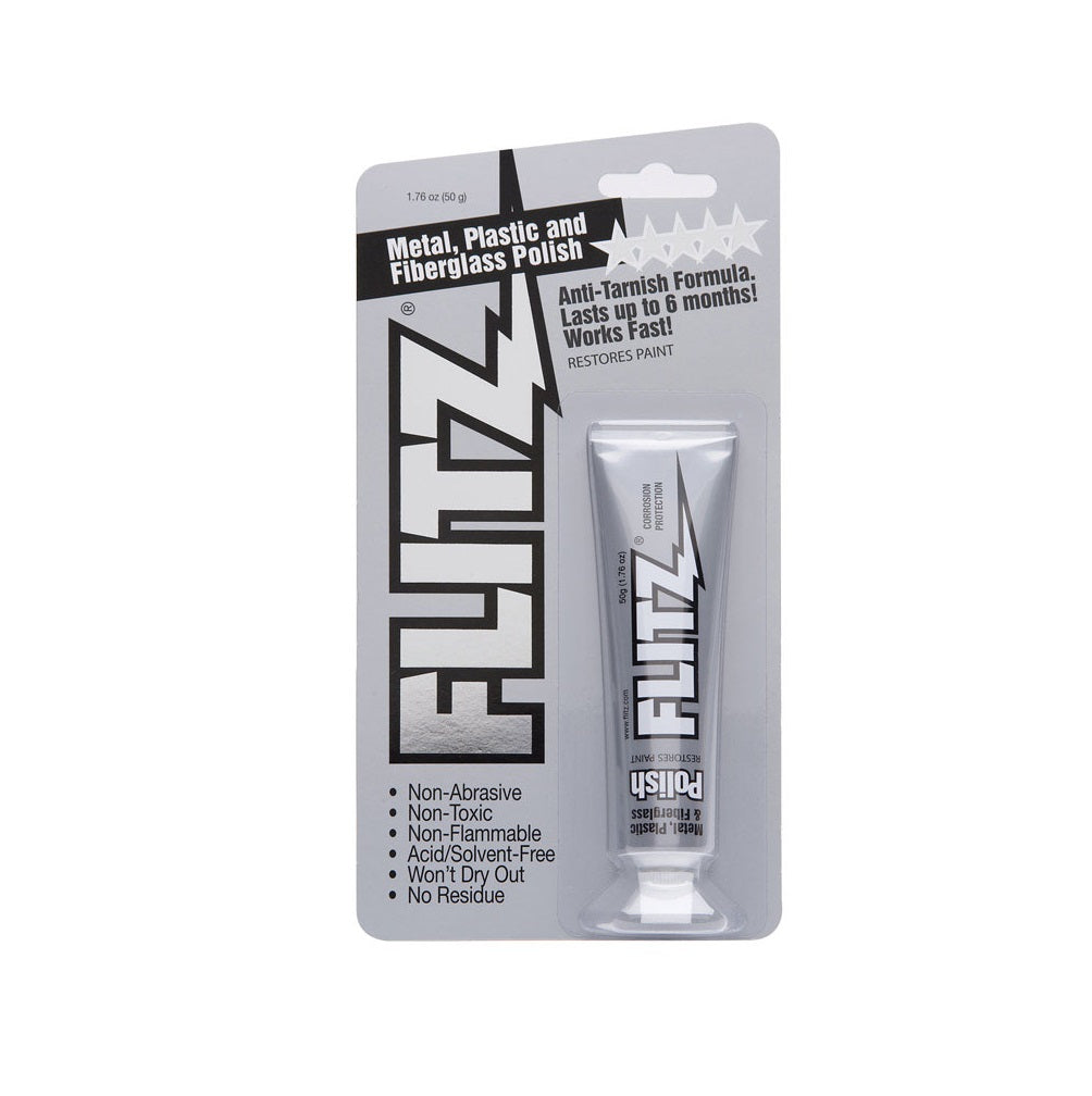 Flitz® BP03511 Metal Polish & Fiberglass Cleaner, 1.76 Oz