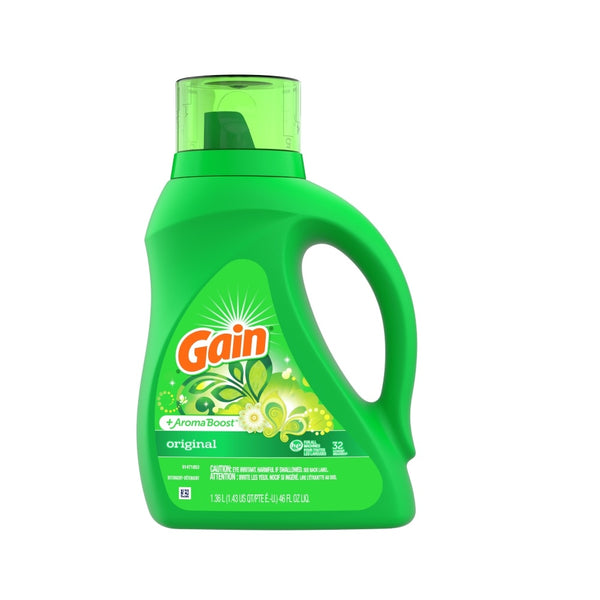 Gain 55861 Liquid Detergent, 46 Oz
