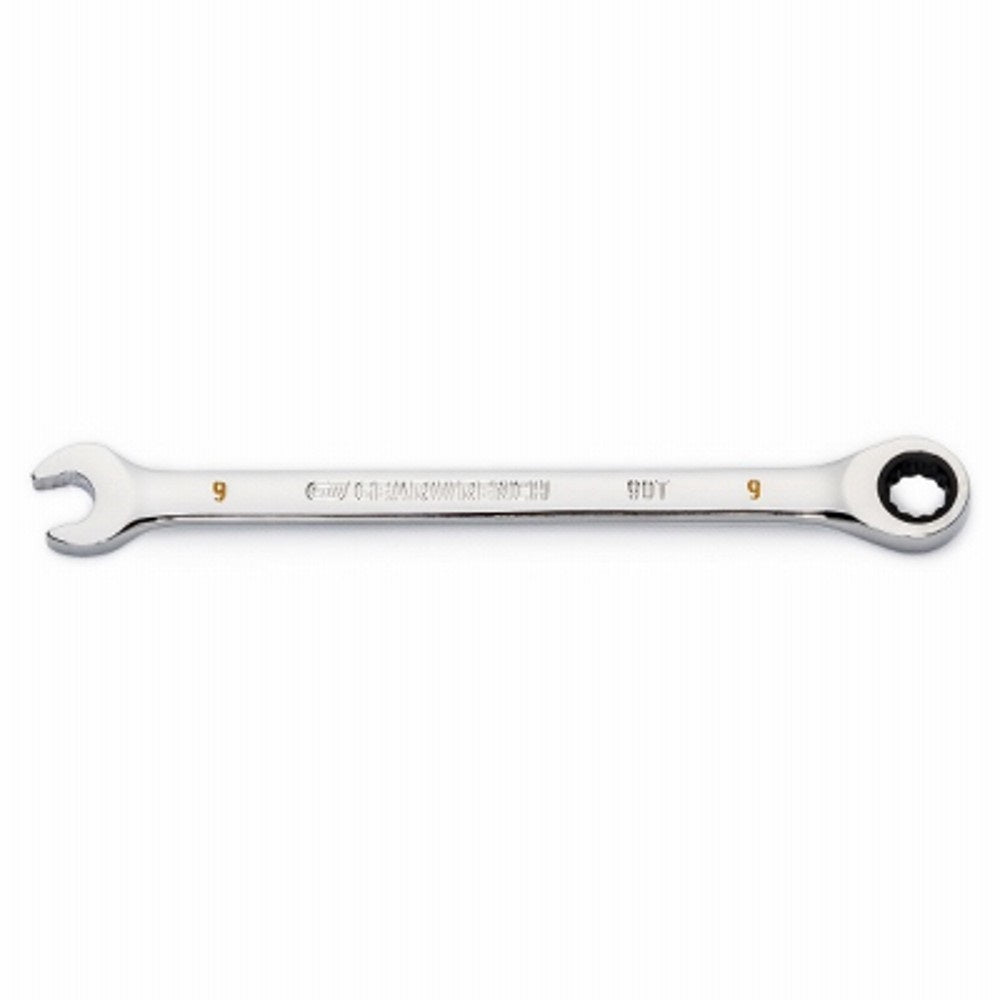 Gearwrench 86909 Ratcheting Combination Wrench, 9 MM