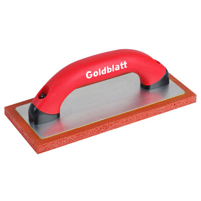 Goldblatt® G06041 Fine Sponge Rubber Float, Red, 9" x 4"