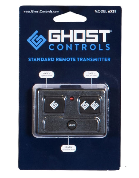 Ghost Controls AXS1 Remote Control Transmitter, 100-Feet