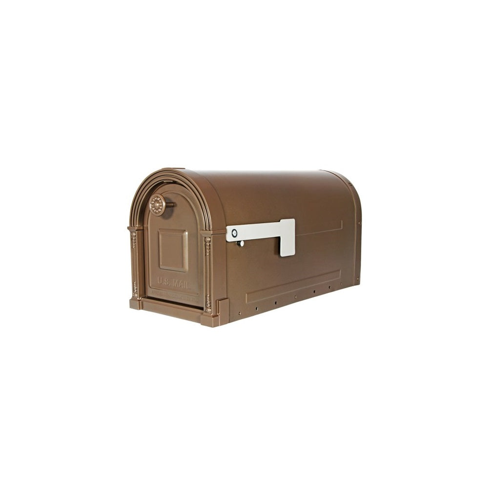 Gibraltar Mailboxes GM160VBAM Garrison Post-Mount Mailbox, Venetian Bronze Steel