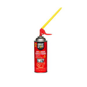 Great Stuff 99108824 Gaps & Cracks Polyurethane Foam Insulating Sealant, Ivory, 12 Oz