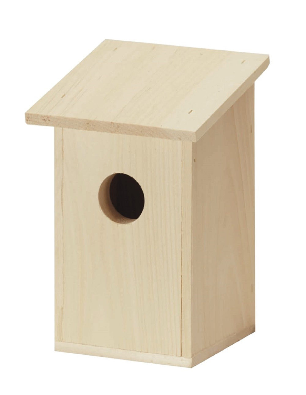 Heath  B-2-2  Bluebird House, Natural, Redwood