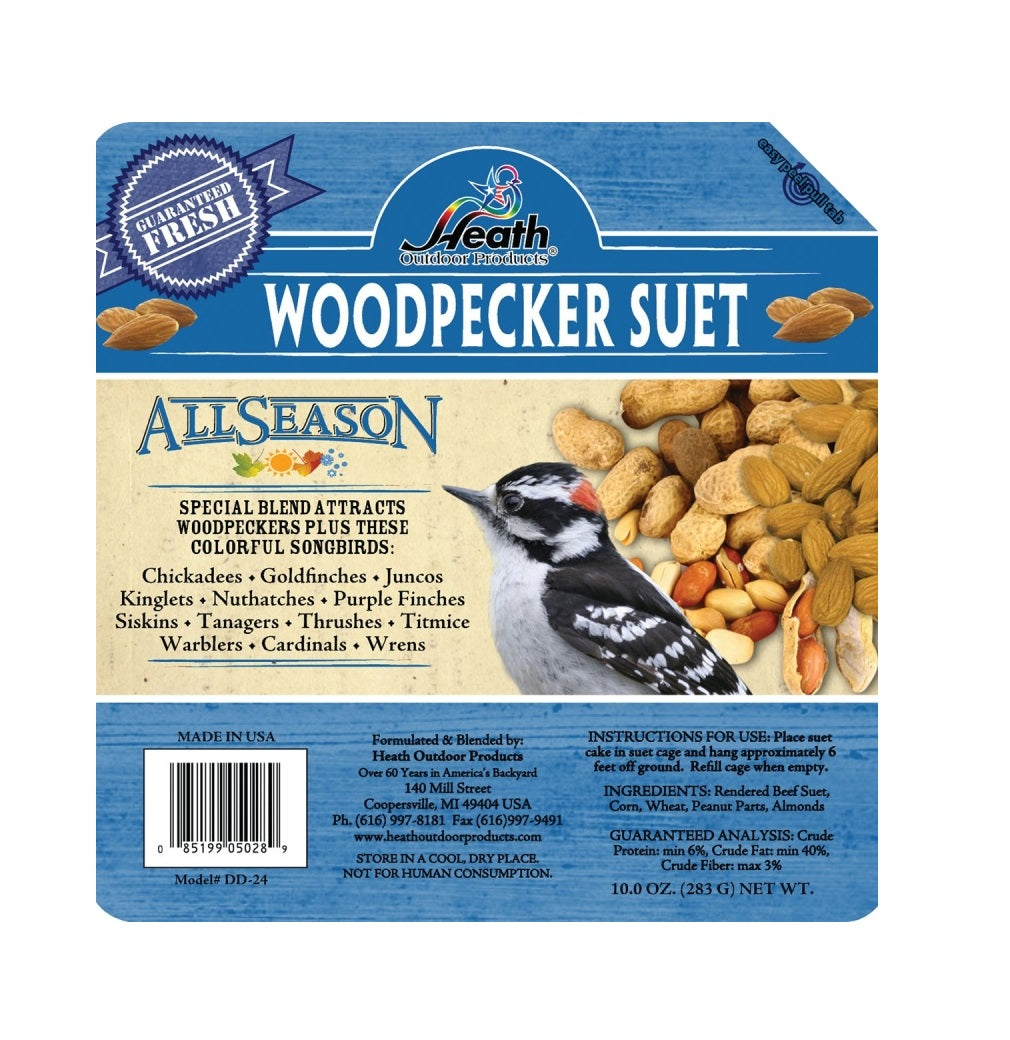 Heath DD-24 All-Season Suet Cake, 10 o