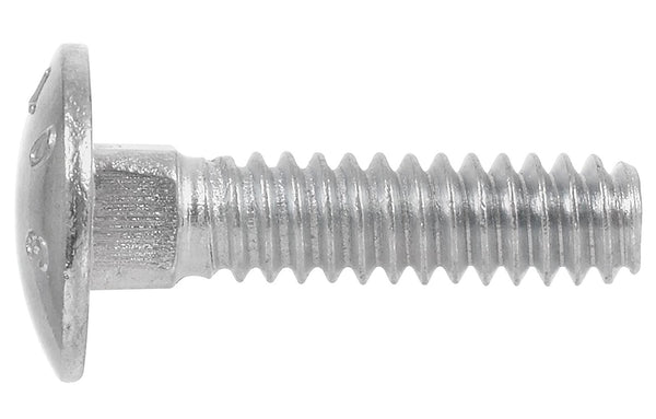 Hillman 240042 Carriage Bolt, 1/4 Inch x 3-1/2 Inch