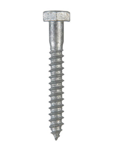 Hillman 812009 Hex Head Lag Bolt 1/4 X 2", 100 Pack