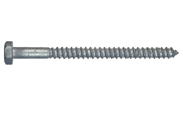 Hillman 812101 Hex Head Lag Bolt, 1/2 Inch x 5 Inch