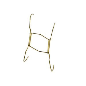 Hillman Fasteners 122056 Plate Hanger, Metal, Brass-Plated