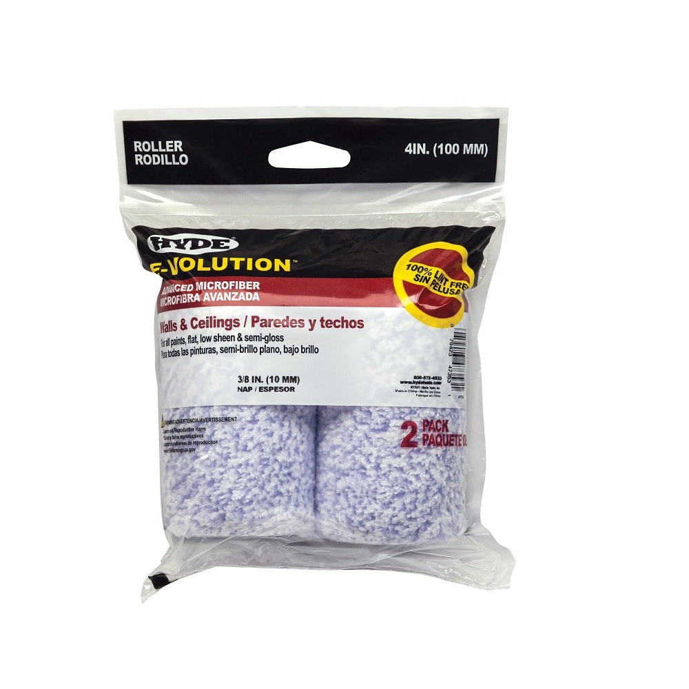 Hyde 47353 E-Volution Mini Roller Cover, 4 Inches