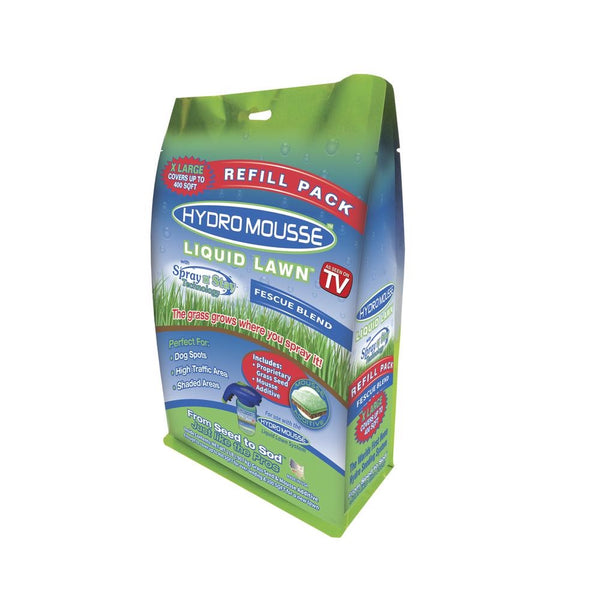 Hydro Mousse 16500-6 Liquid Lawn Full Sun Grass Seed, 2 Lb