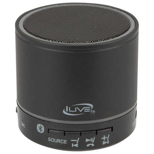 iLive ISB07B Bluetooth Portable Wireless Speaker, Black
