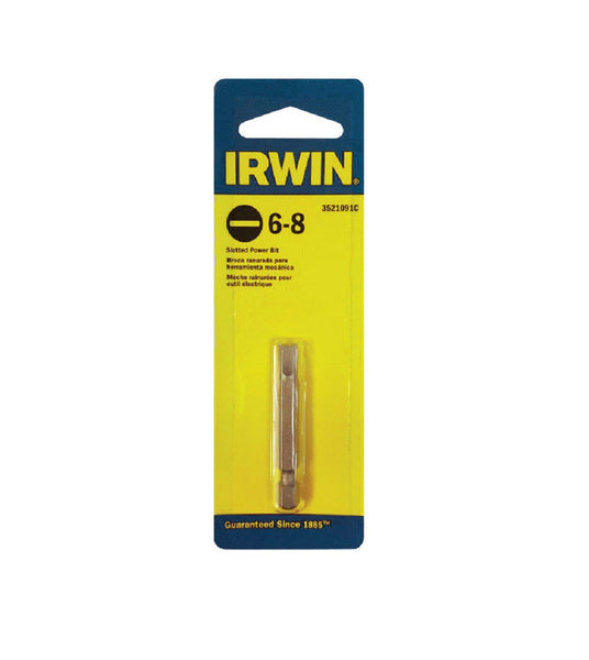 Irwin 3521091C 6-8 Slot Power Bit, 1-15/16"
