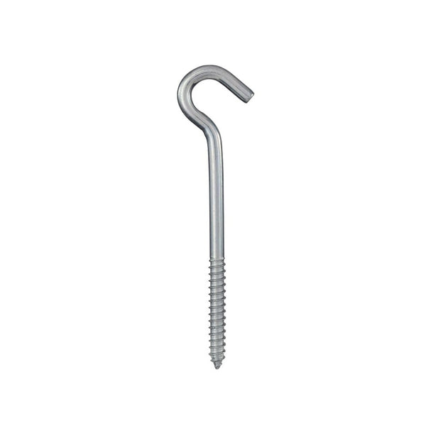 National Hardware N100-372 Lag Screw Eye, 1/4 Inch x 5 Inch, Zinc Plated