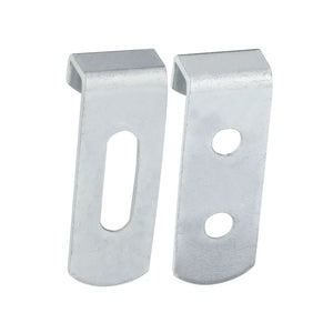 National Hardware N260-372 Small Hidden Mirror Holder, 1/4 Inch, Zinc Plated