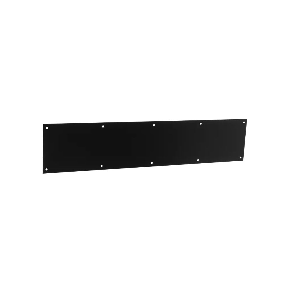 National Hardware N270-350 kickplates, 6 Inch x 30 Inch, Matte Black