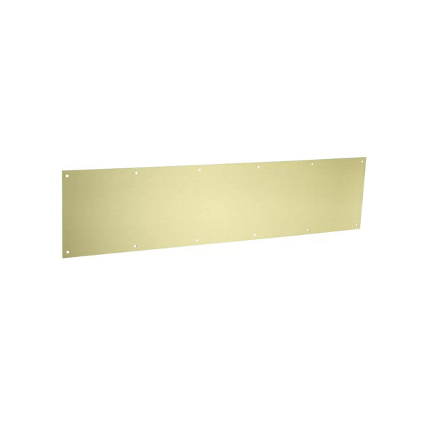 National Hardware N270-353 kickplates, 8 Inch x 34 Inch, Brushed Gold